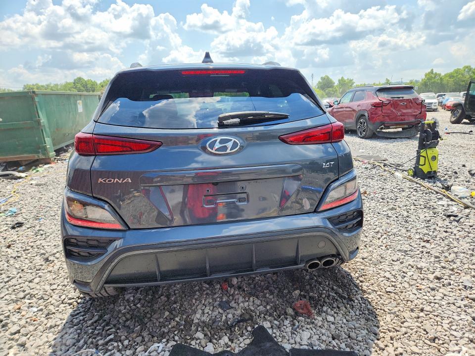 55654696 :رقم المزاد ، KM8K33A37NU801028 vin ، 2022 Hyundai Kona مزاد بيع