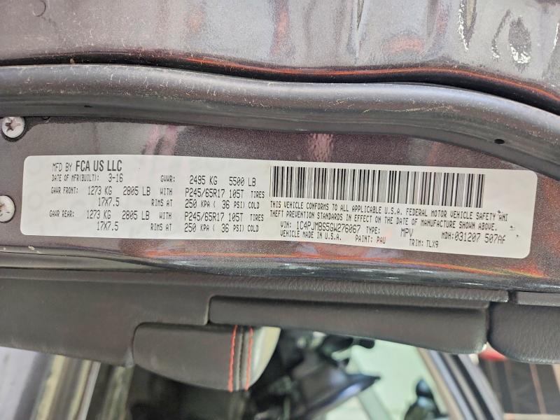 Aukcja sprzedaży 2016 Jeep Cheeroke, vin: 1C4PJMBS5GW276067, numer aukcji: 58515176