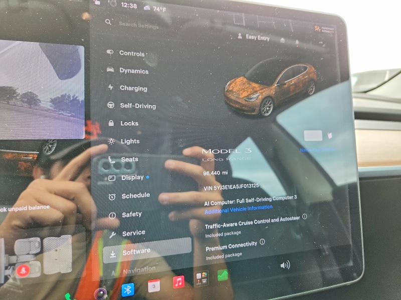 2018 Tesla Model 3 მანქანა იყიდება აუქციონზე, vin: 5YJ3E1EA5JF013125, აუქციონის ნომერი: 55026746