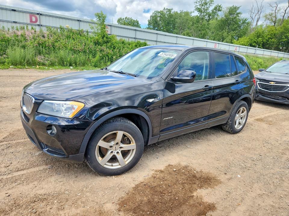 2011 Bmw X3 მანქანა იყიდება აუქციონზე, vin: 5UXWX5C52BL716358, აუქციონის ნომერი: 57940906