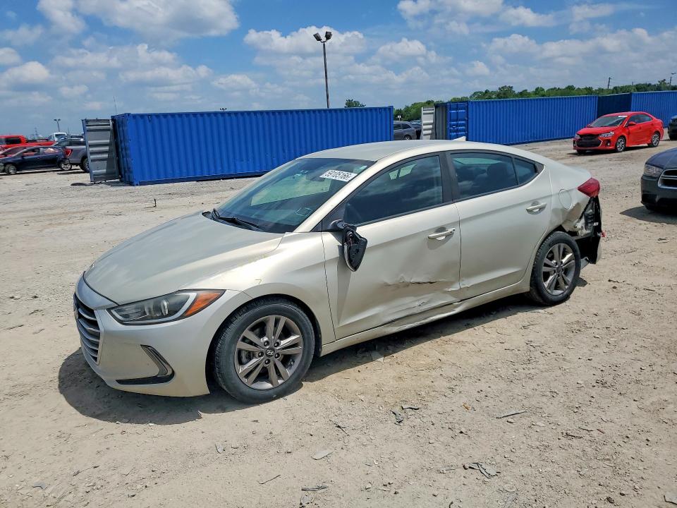 2018 Hyundai Elantra მანქანა იყიდება აუქციონზე, vin: KMHD84LF3JU450555, აუქციონის ნომერი: 59105166
