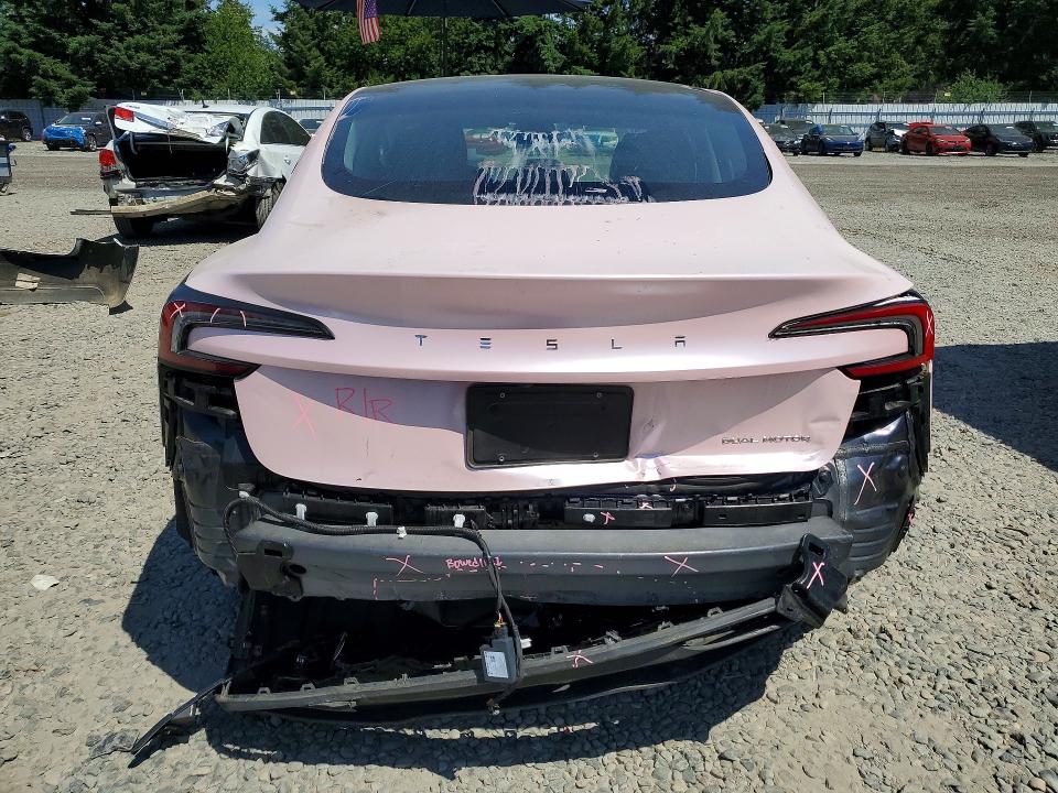 58440446 :رقم المزاد ، 5YJ3E1EB8RF750856 vin ، 2024 Tesla Model 3 مزاد بيع