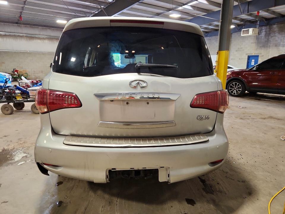 55256566 :رقم المزاد ، JN8AZ2NEXB9002027 vin ، 2011 Infiniti Qx56 مزاد بيع