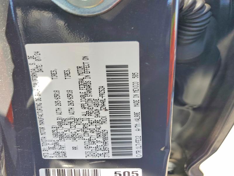 Aukcja sprzedaży 2024 Toyota Tacoma, vin: 3TMLB5FN9RM009829, numer aukcji: 58459146