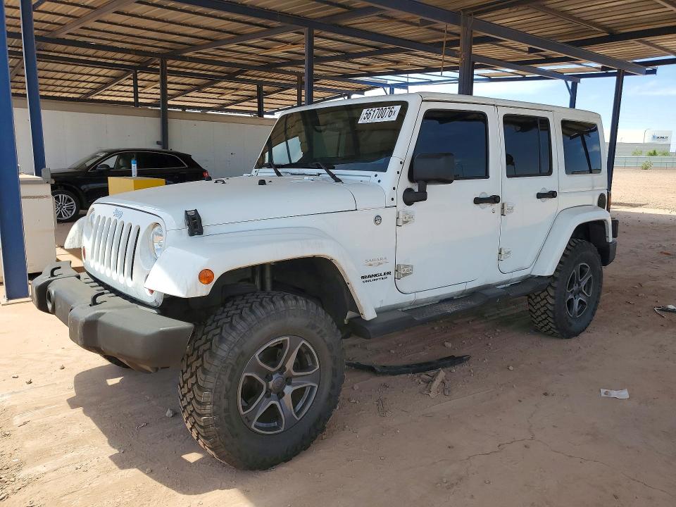 Продажа на аукционе авто 2013 Jeep Wrangler Unlimited, vin: 1C4BJWEGXDL567285, номер лота: 56170076