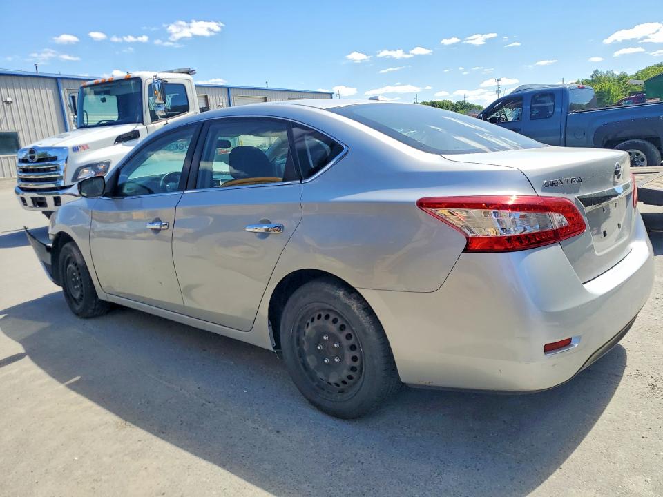 2015 Nissan Sentra მანქანა იყიდება აუქციონზე, vin: 3N1AB7AP6FL663848, აუქციონის ნომერი: 57670136