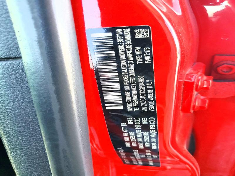 Продажа на аукционе авто 2016 Jeep Renegade, vin: ZACCJADT2GPD49850, номер лота: 57771536