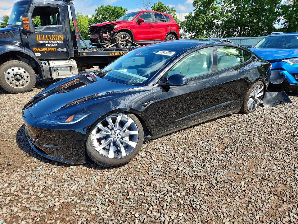 Продажа на аукционе авто 2025 Tesla Model 3, vin: 5YJ3E1EB0SF064946, номер лота: 57835026