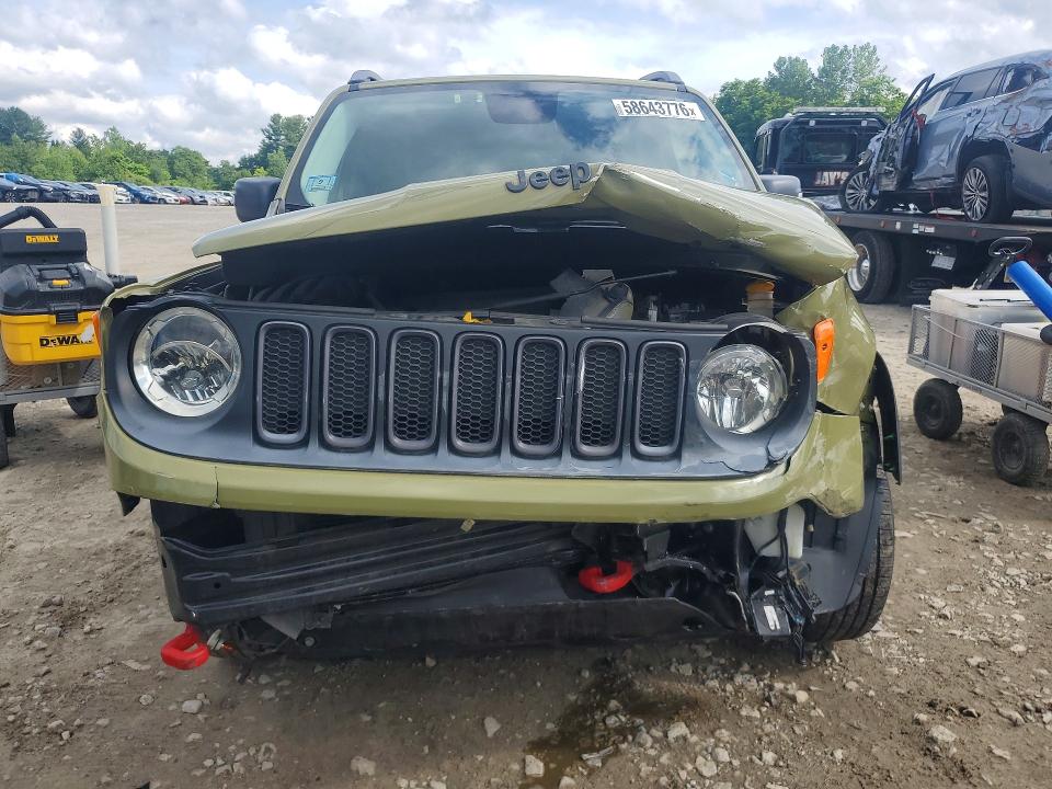 Продажа на аукционе авто 2015 Jeep Renegade, vin: ZACCJBCT5FPB93017, номер лота: 58643776