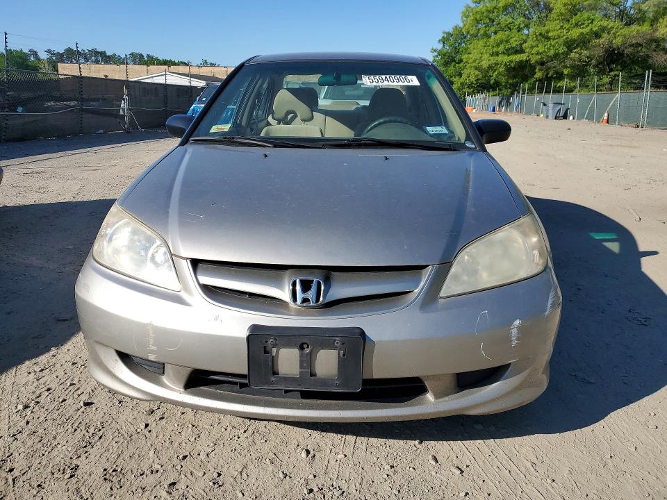 55940906 :رقم المزاد ، JHMES16504S002395 vin ، 2004 Honda Civic مزاد بيع