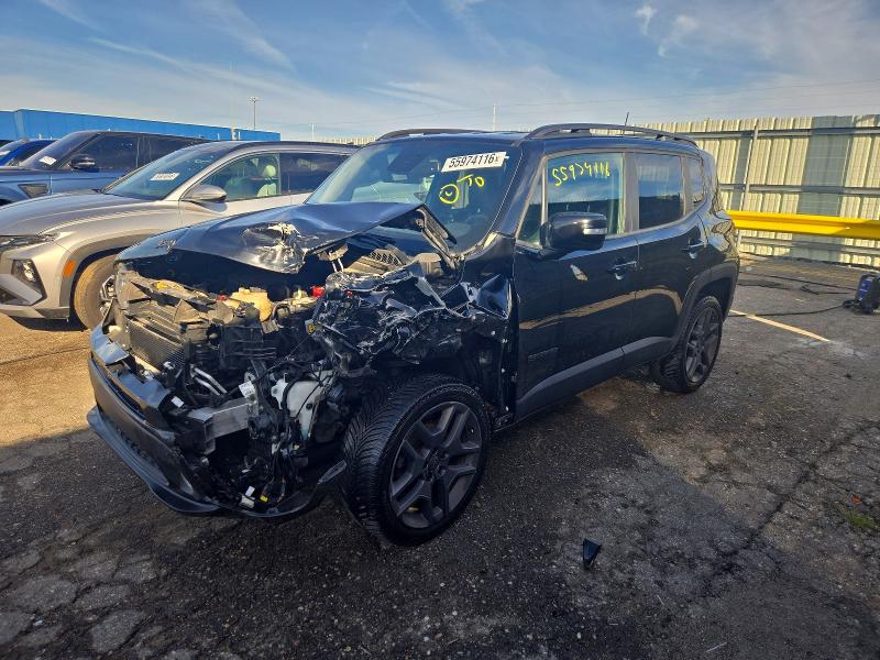55974116 :رقم المزاد ، ZACNJBB18LPM05300 vin ، 2020 Jeep Renegade مزاد بيع