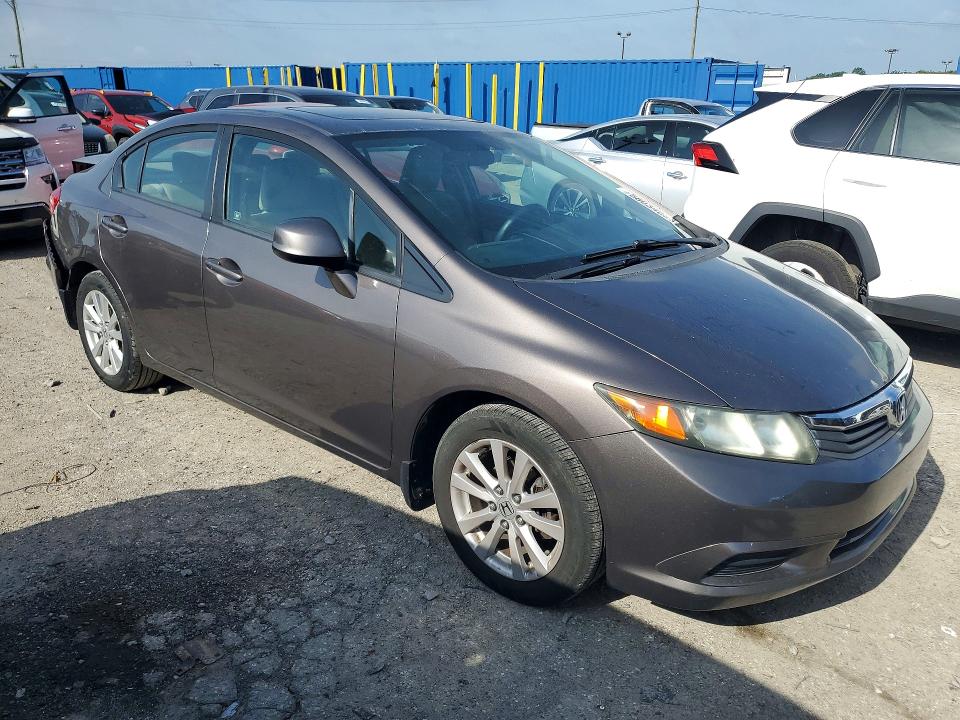 Aukcja sprzedaży 2012 Honda Civic, vin: 19XFB2F82CE027242, numer aukcji: 58034036
