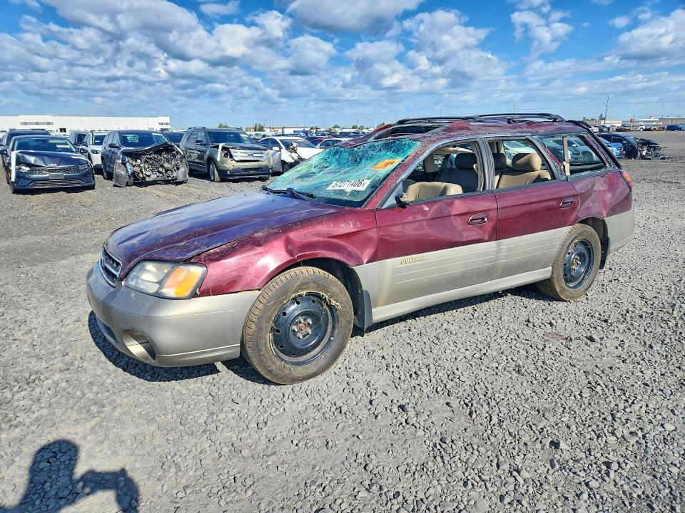 2001 Subaru Legacy მანქანა იყიდება აუქციონზე, vin: 4S3BH686117612214, აუქციონის ნომერი: 57271406