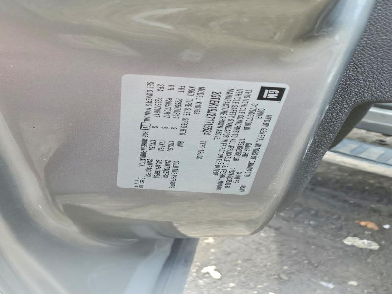 54291786 :رقم المزاد ، 2GTEK19J271715524 vin ، 2007 Gmc New Sierra مزاد بيع