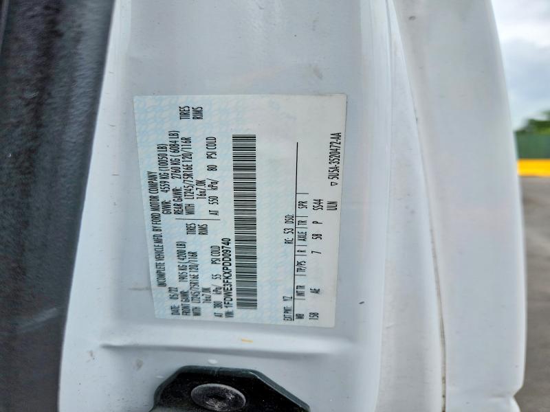 55573366 :رقم المزاد ، 1FDWE3FKXPDD09740 vin ، 2023 Ford E350 مزاد بيع