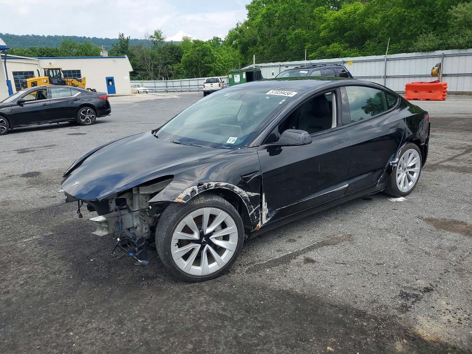 Auction sale of the 2022 Tesla Model 3, vin: 5YJ3E1EA4NF289558, lot number: 57039456