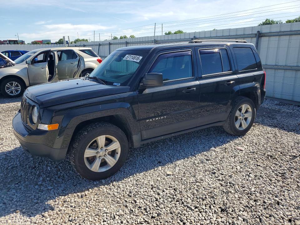 2016 Jeep Patriot მანქანა იყიდება აუქციონზე, vin: 1C4NJRFB2GD729782, აუქციონის ნომერი: 57114916