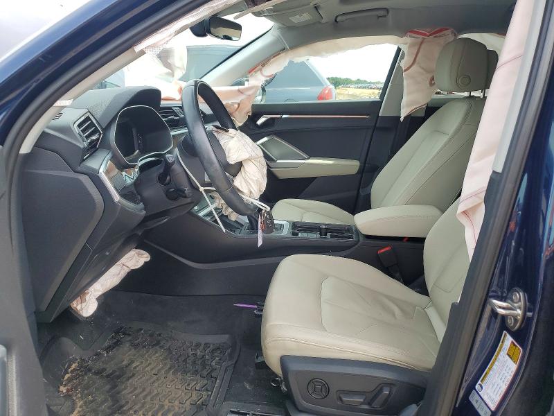 2020 Audi Q3 მანქანა იყიდება აუქციონზე, vin: WA1BECF34L1092543, აუქციონის ნომერი: 56286686
