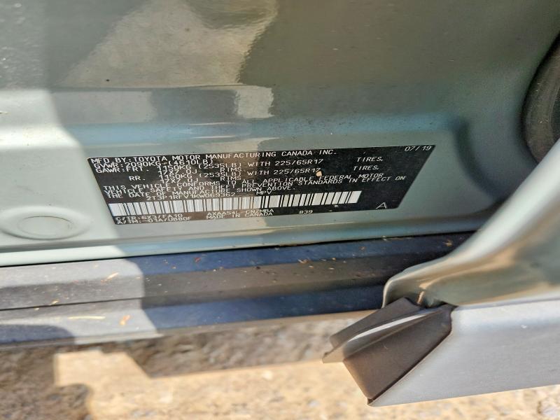 Продажа на аукционе авто 2019 Toyota Rav4, vin: 2T3P1RFV1KW069362, номер лота: 58815026