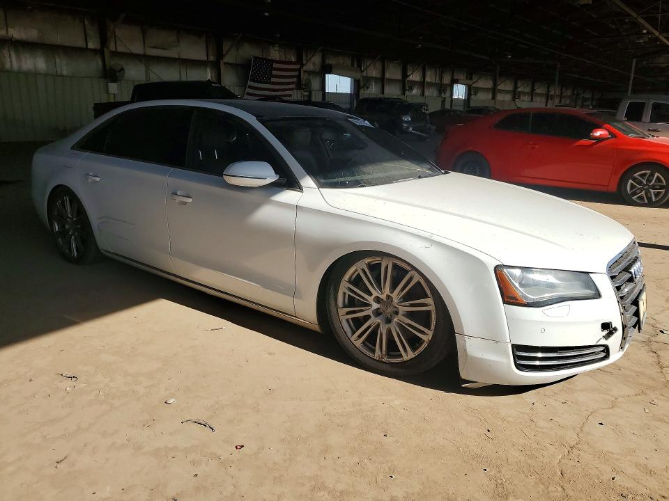 2011 Audi A8 მანქანა იყიდება აუქციონზე, vin: WAURVAFD7BN028177, აუქციონის ნომერი: 55617506