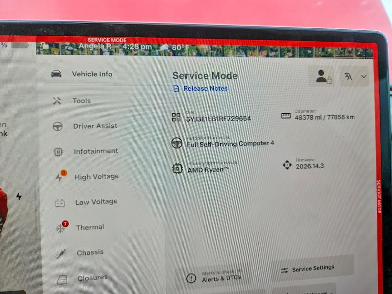 Продажа на аукционе авто 2024 Tesla Model 3, vin: 5YJ3E1EB1RF729654, номер лота: 55153076