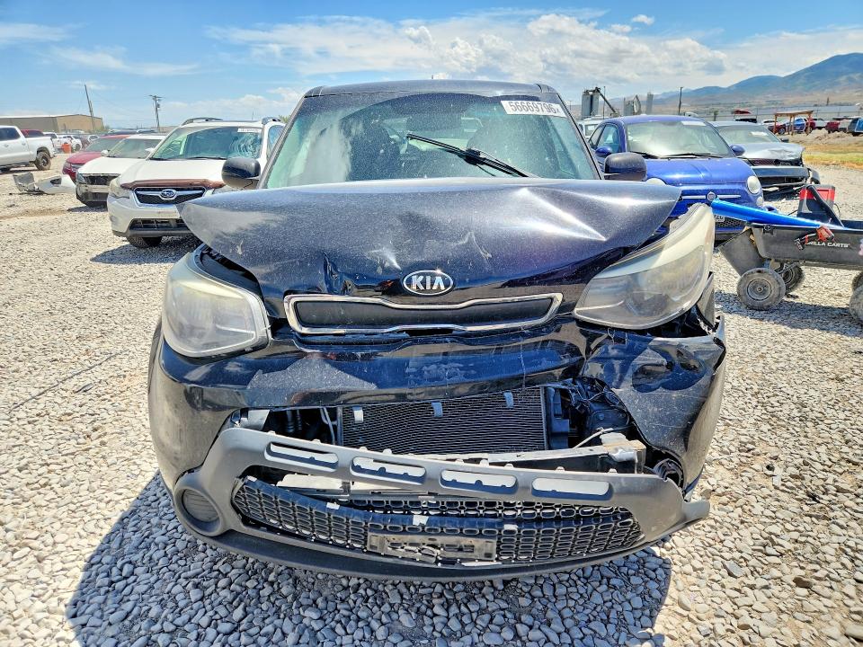 56669796 :رقم المزاد ، KNDJN2A2XE7106388 vin ، 2014 Kia Soul مزاد بيع