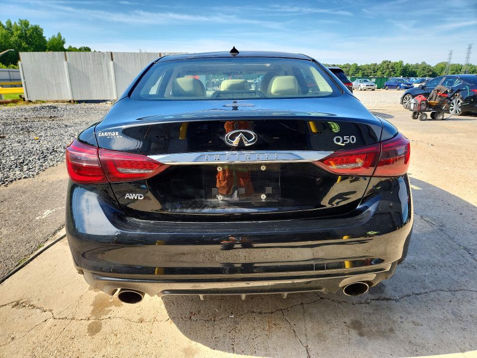 57129836 :رقم المزاد ، JN1EV7AR9LM250480 vin ، 2020 Infiniti Q50 مزاد بيع