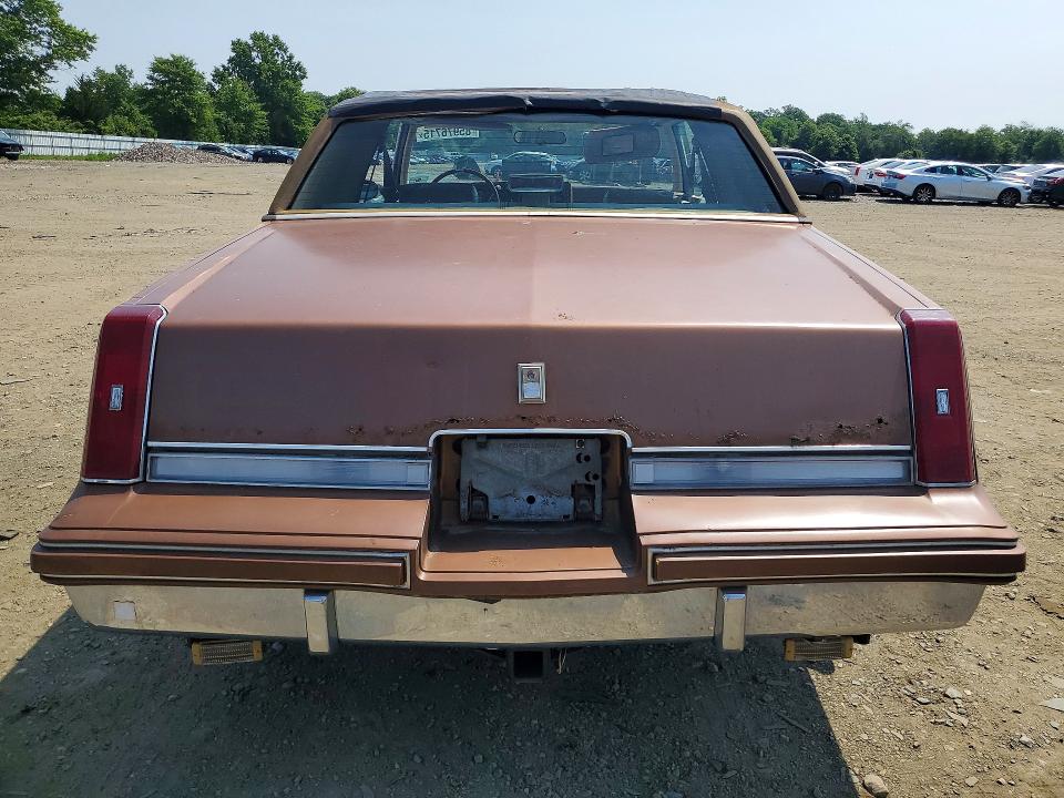 1986 Oldsmobile Cutlass Supreme მანქანა იყიდება აუქციონზე, vin: 1G3GM47Y0GP378102, აუქციონის ნომერი: 85976715