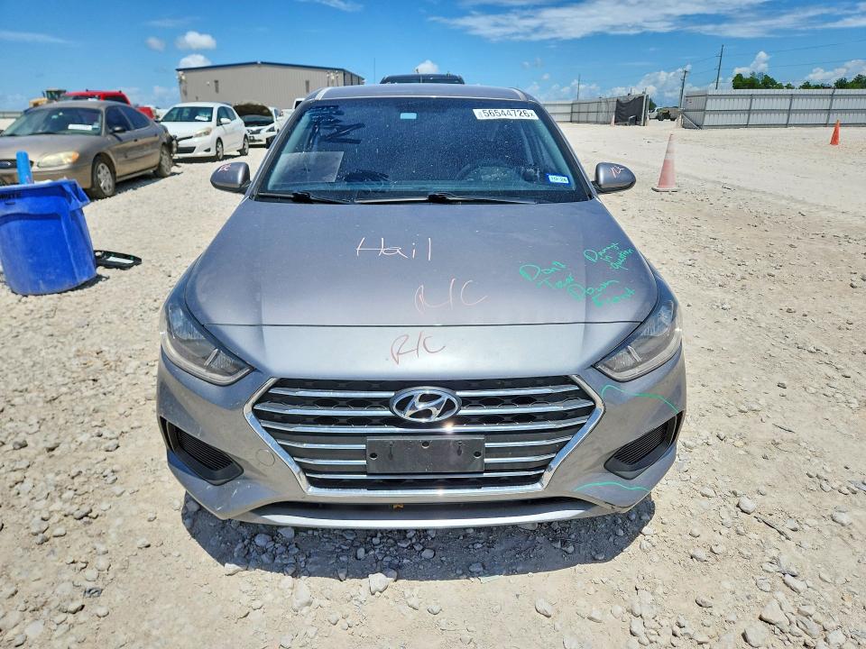 2022 Hyundai Accent მანქანა იყიდება აუქციონზე, vin: 3KPC24A62NE186236, აუქციონის ნომერი: 56544726