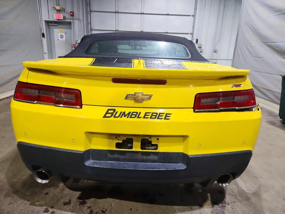 Продажа на аукционе авто 2015 Chevrolet Camaro, vin: 2G1FF3D34F9214088, номер лота: 56095126