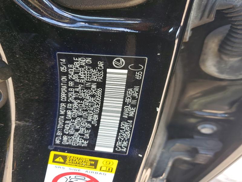 55750206 :رقم المزاد ، JTHBW1GG3E2065886 vin ، 2014 Lexus Es مزاد بيع