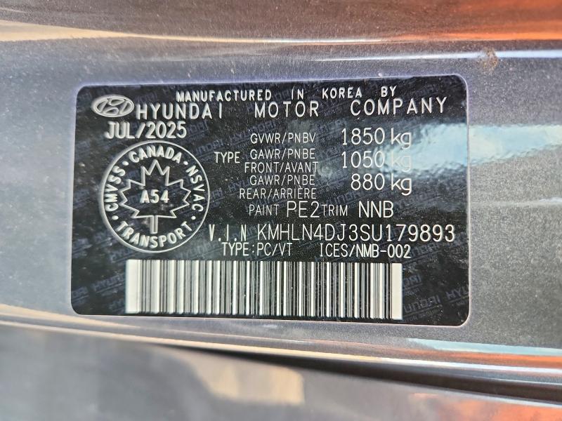 Продажа на аукционе авто 2025 Hyundai Elantra, vin: KMHLN4DJ3SU179893, номер лота: 57941926