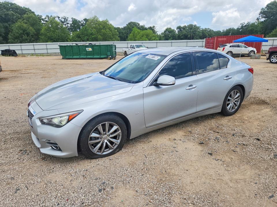 2015 Infiniti Q50 მანქანა იყიდება აუქციონზე, vin: JN1BV7AP5FM336827, აუქციონის ნომერი: 58401196