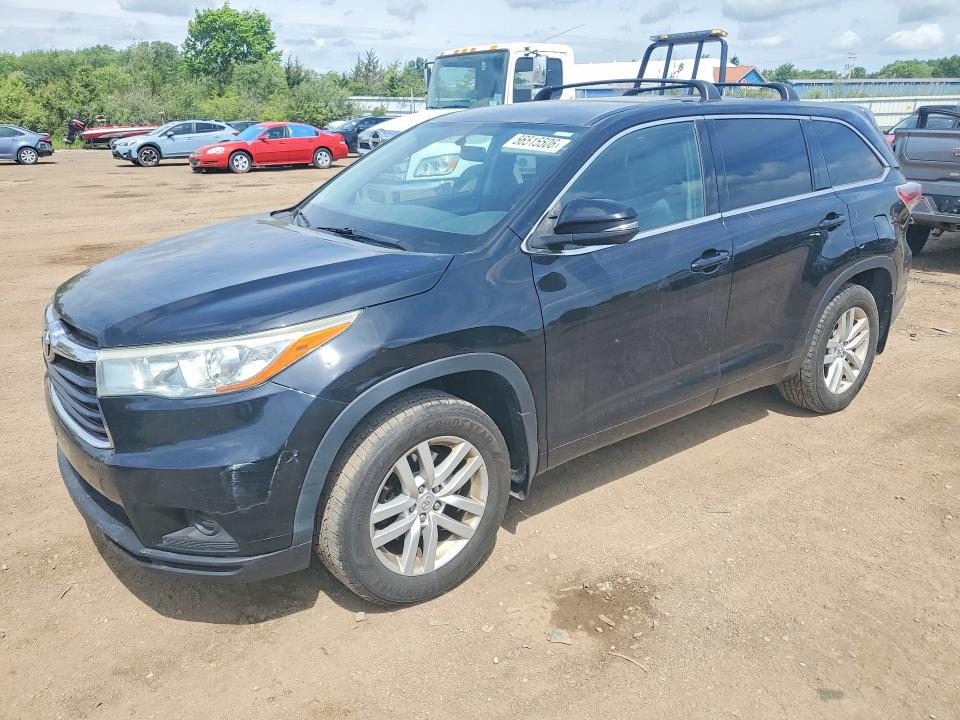 56515506 :رقم المزاد ، 5TDBKRFH7FS219256 vin ، 2015 Toyota Highlander مزاد بيع