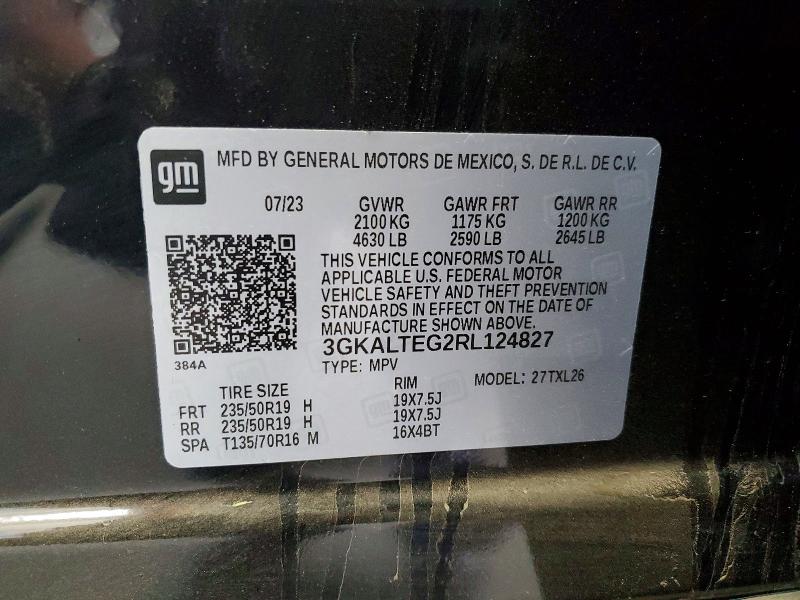 Продаж на аукціоні авто 2024 Gmc Terrain, vin: 3GKALTEG2RL124827, номер лоту: 56185486