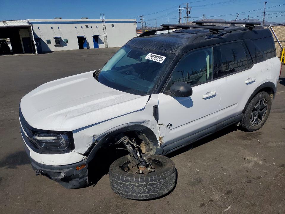 Aukcja sprzedaży 2021 Ford Bronco Sport, vin: 3FMCR9C61MRA32979, numer aukcji: 58639236