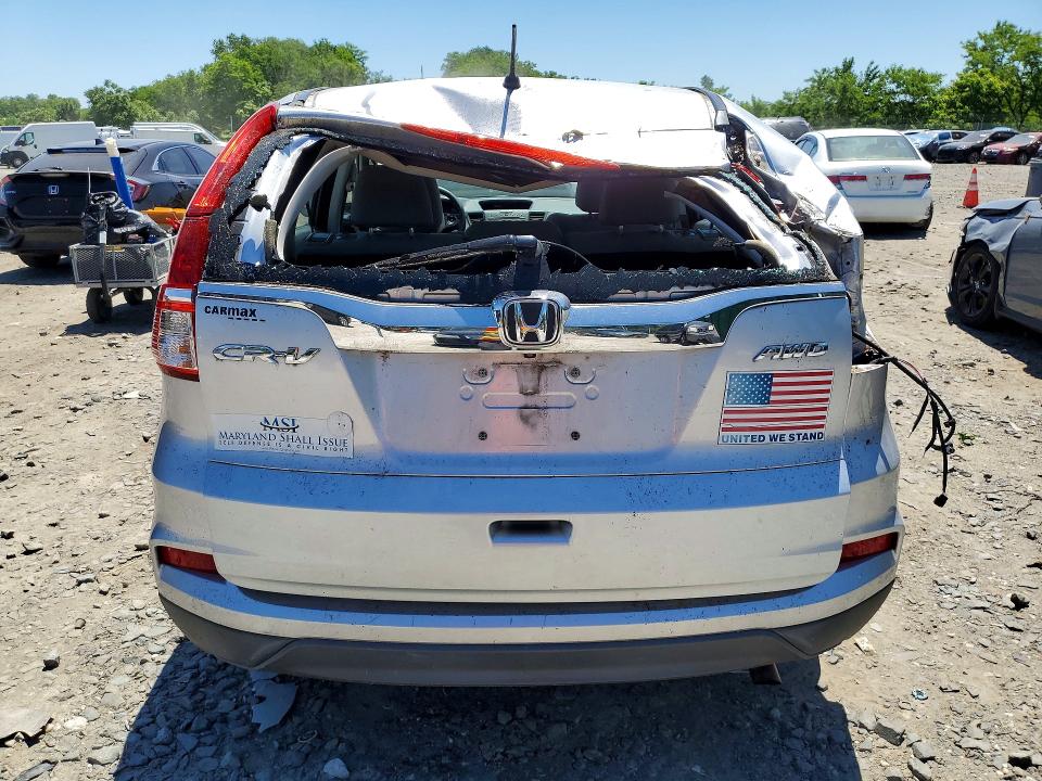 Aukcja sprzedaży 2016 Honda Cr-v, vin: 2HKRM4H31GH649529, numer aukcji: 55629926