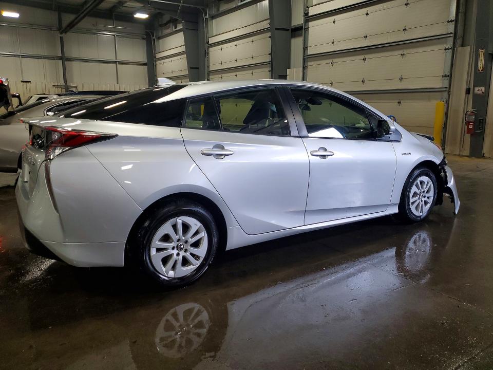 56701206 :رقم المزاد ، JTDKBRFU5H3036035 vin ، 2017 Toyota Prius مزاد بيع