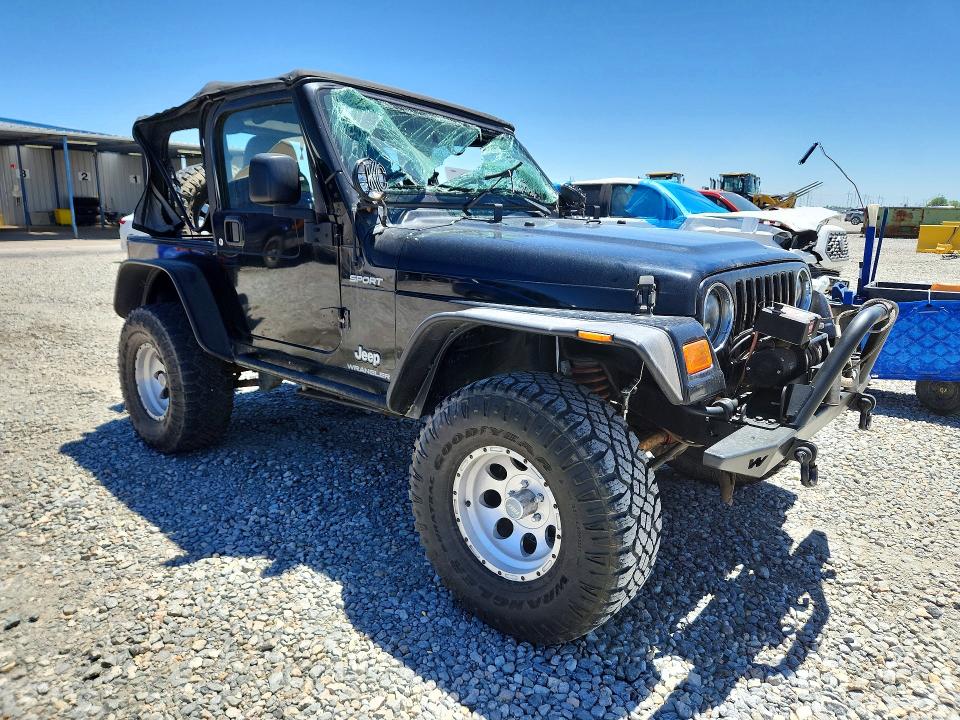 Продажа на аукционе авто 2003 Jeep Wrangler / Tj, vin: 1J4FA49S83P323625, номер лота: 56958486
