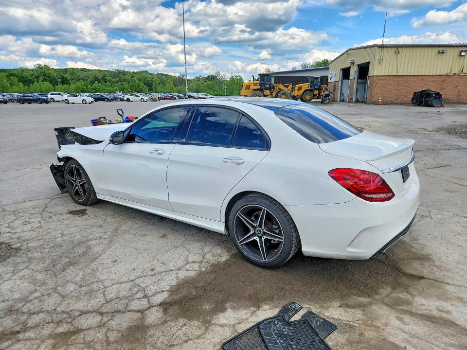 58014116 :رقم المزاد ، 55SWF4JB6JU278855 vin ، 2018 Mercedes-benz C مزاد بيع