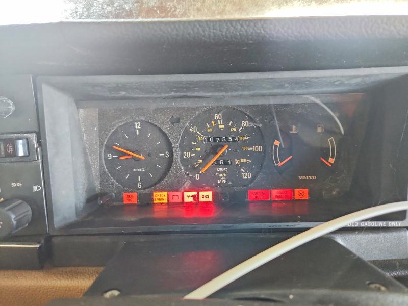 1990 Volvo 240 მანქანა იყიდება აუქციონზე, vin: YV1AA8848L1396355, აუქციონის ნომერი: 58060246