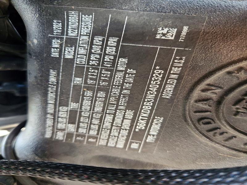 Продажа на аукционе авто 2022 Indian Motorcycle Co. Roadmaster, vin: 56KTKDBB3N3405329, номер лота: 56836196