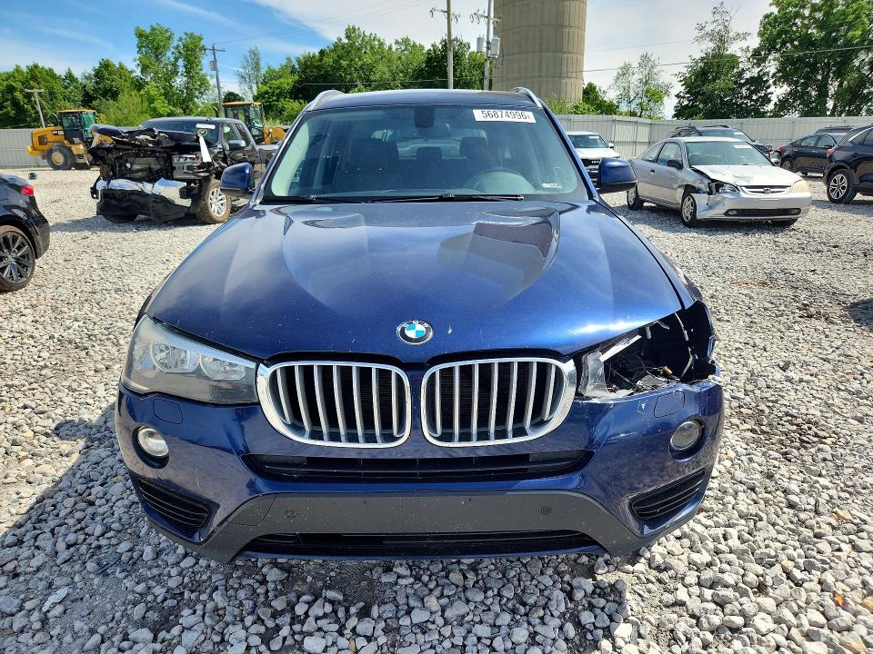 Aukcja sprzedaży 2017 Bmw X3, vin: 5UXWX9C51H0D99922, numer aukcji: 56874996
