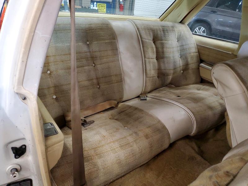 1978 Buick Lesabre მანქანა იყიდება აუქციონზე, vin: 4U37K8H458366, აუქციონის ნომერი: 56642916