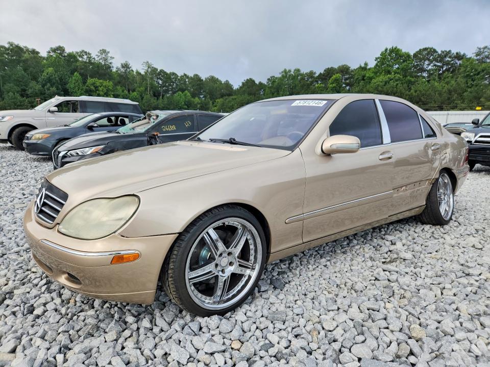 57812146 :رقم المزاد ، WDBNG70J82A274531 vin ، 2002 Mercedes-benz S مزاد بيع