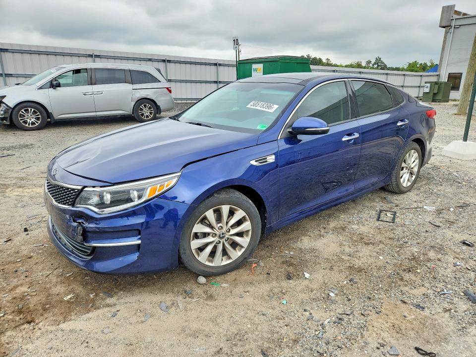 58518396 :رقم المزاد ، 5XXGU4L33HG142062 vin ، 2017 Kia Optima مزاد بيع