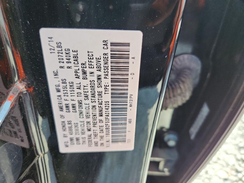 Продажа на аукционе авто 2015 Acura Tlx, vin: 19UUB2F50FA014205, номер лота: 56782616