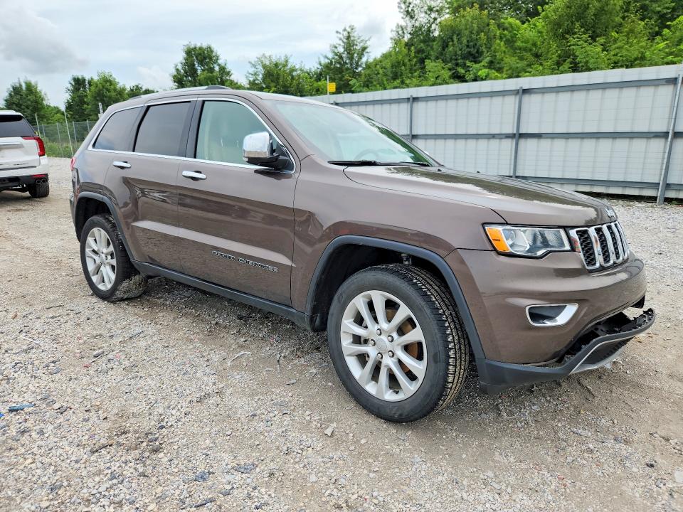 58542456 :رقم المزاد ، 1C4RJFBG5HC911548 vin ، 2017 Jeep Grand Cherokee مزاد بيع