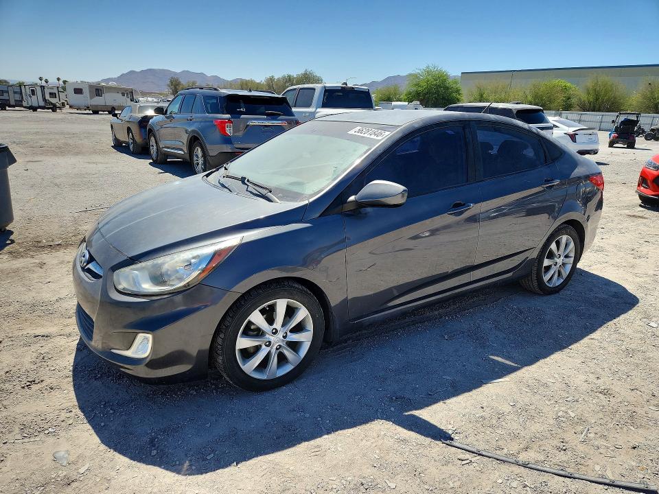 2012 Hyundai Accent მანქანა იყიდება აუქციონზე, vin: KMHCU4AE1CU182240, აუქციონის ნომერი: 56281846