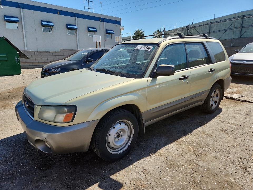 2003 Subaru Forester მანქანა იყიდება აუქციონზე, vin: JF1SG65603H756024, აუქციონის ნომერი: 57774346